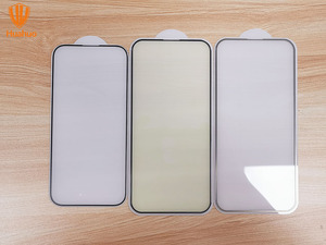 Protecteur d'écran de cadre en métal de téléphone de verre trempé de prix usine le plus bas pour l'iPhone 16 iphone 16 pro max iphone 16 plus - Product Image 4