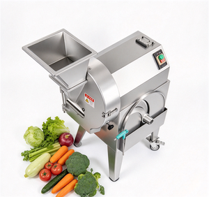 Coupe-fruits et légumes électrique vertical commercial, machine à trancher et à découper multi-lames - Product Image 6