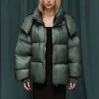 Vestes matelassées d'hiver personnalisées pour hommes, style designer, chaudes, à fermeture éclair, pour la vente en gros