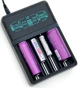 锂离子镍氢镍镉USB充电器手电筒玩具汽车电池风扇遥控多功能电池充电器