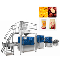 Ligne de pesage et de conditionnement pour noix, bonbons, haricots, sucre, sel, graines, granulés, café, thé, snacks, usine de transformation alimentaire en Chine