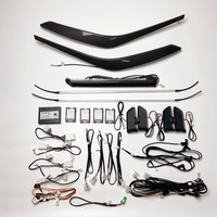 Kit d'amélioration de la bande lumineuse intérieure du tableau de bord Cardoo 64 couleurs en fibre de carbone pour Toyota Auris Corolla IM 2019-2023