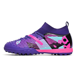 <span class=keywords><strong>Scarpe</strong></span> <span class=keywords><strong>da</strong></span> Calcio Unisex con Logo Personalizzato, Nuovo Stile alla Moda con Suola Esterna, Tacchetti Lunghi e Gomma, <span class=keywords><strong>Scarpe</strong></span> <span class=keywords><strong>da</strong></span> Calcio Alte - Product Image 2