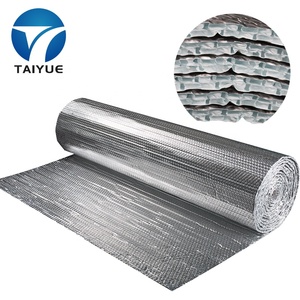 Doppia bolla riflettente 10mm foglio di isolamento radiante barriera soffitta per magazzino isolamento termico in schiuma di alluminio PE - Product Image 1