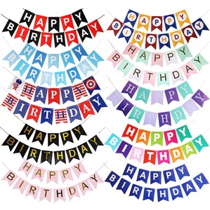 Guirnaldas de <span class=keywords><strong>Banderines</strong></span> Personalizadas, Pancartas Personalizadas <span class=keywords><strong>para</strong></span> Fiestas, Decoración <span class=keywords><strong>para</strong></span> <span class=keywords><strong>Cumpleaños</strong></span>, Días Festivos y Festivales - Product Image 4
