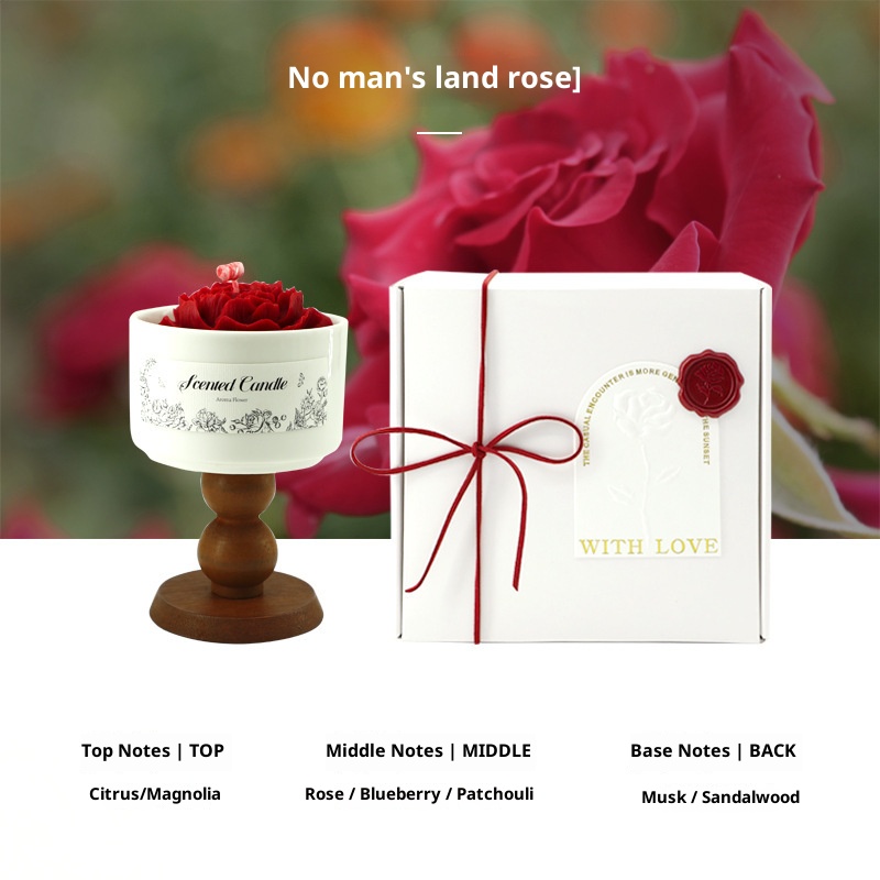 Wooden Candle Terrace Mountain Camellia