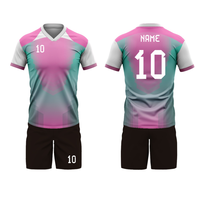 Ensemble d'uniformes de football personnalisés pour jeunes, maillot de football sublimé, short, logo d'équipe personnalisé, numéro, vêtements d'entraînement de football pour enfants