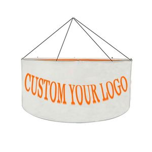 Banner Colgante de Techo Personalizado con Impresión en Tela Tensada para Ferias Comerciales y Exposiciones - Product Image 1