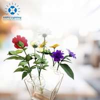 Décoration florale lumineuse en papier fait main Anpu pour événements