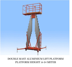 Escalera elevadora eléctrica para hombre Elevador hidráulico 20 pies 30 pies 40 pies Aleación de aluminio 150kg 200kg Capacidad de carga 3M Granja telescópica mínima - Product Image 4