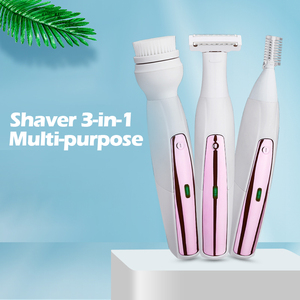 Resuxi LK200 Épilation pour Femmes Peau Sensible Épilation Indolore Bikini Tondeuse Électrique Rasoir Électrique pour Femmes Blanc Acier Inoxydable 5W - Product Image 5