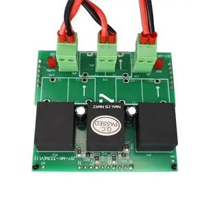 JSY-MK-333F modul pengukuran energi tertanam tiga fase transformator CT terbuka dengan 1 RS-485 dan Ammeter Digital TTL dan voltameter