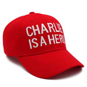 Casquette de baseball originale Charlie Is A <span class=keywords><strong>Hero</strong></span>, profil bas, couleur rouge, structure réglable - Product Image 6
