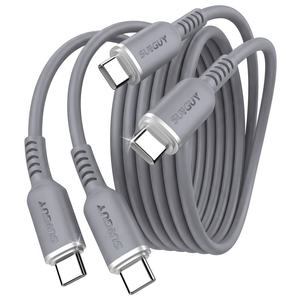 Cable USB C SUNGUY de 100W 5A, Cable de Carga Rápida, Cable de Datos de Silicona Ecológico para Teléfono Móvil, Éxito en Tiktok - Product Image 1