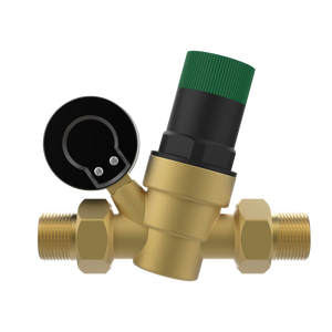 Soupape de réduction de <span class=keywords><strong>pression</strong></span> en laiton de haute qualité avec soupape de décharge de <span class=keywords><strong>pression</strong></span> d'<span class=keywords><strong>eau</strong></span> à contrôle manuel de jauge pour toute la <span class=keywords><strong>maison</strong></span> - Product Image 1