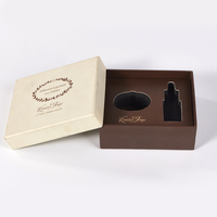 Boîtes rigides avec couvercle et base en mousse de papier texturé mat, pour cadeaux de qualité supérieure