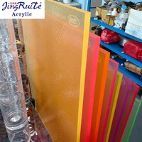 Plaques en PMMA de haute qualité, couleur, 1220*2440, 1 mm, 2 mm, 3 mm, 5 mm, panneaux transparents en perspex, feuille acrylique