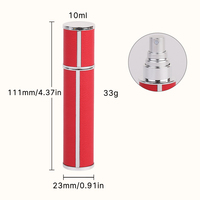 Prix d'usine ODM/OEM, mini vaporisateur de parfum rechargeable en cuir de luxe pour femmes, flacon en métal pour cadeau