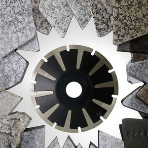 Công nghiệp lớp kim cương Cup bánh xe t răng Turbo cắt đĩa lồi cắt phân khúc cho Granite sa thạch bê tông bảo vệ - Product Image 3