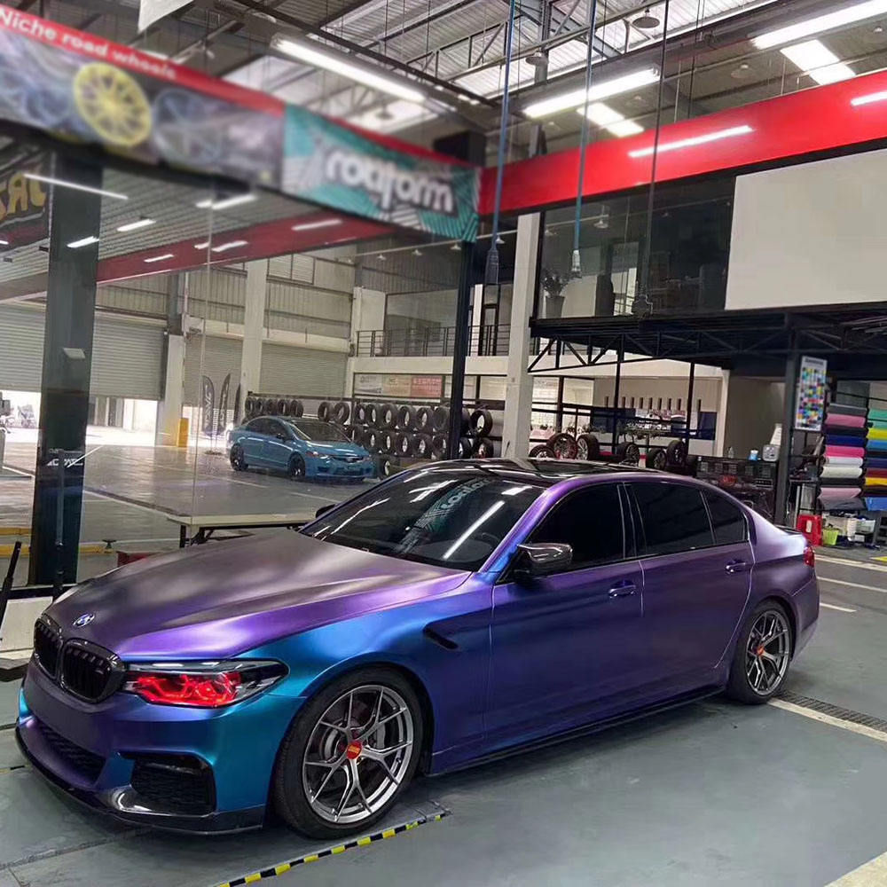 Matte Diamonds Purple to Blue