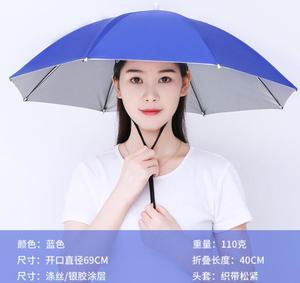 2022 Cheap Sun Folding logo Printed Advertising Head <b>Hat</b> Shape Umbrella, Umbrella <b>Hat</b> <b>for</b> Sale - Product Image 3