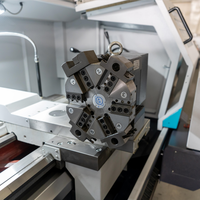 DMTG Mini Machine professionnelle de tour de filature cnc automatique en métal, acier inoxydable, cuivre, fer et aluminium