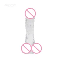 Ультрастрастные взрослые секс-игрушки, искусственный пенис, огромный большой фаллоимитатор, пластиковые резиновые фаллоимитаторы Для лесбийских женщин