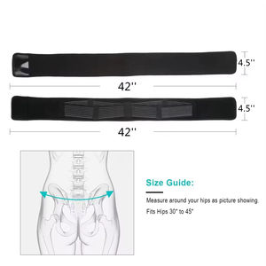 Conception populaire ceinture articulaire sacro-iliaque soulager la sciatique stabilisation Compression respirant anti-dérapant sangle de soutien des articulations de la hanche - Product Image 6