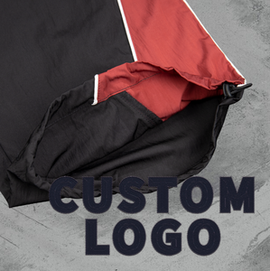 Secado rápido elasticidad apilado recto cortavientos peso pesado estilo Casual hombres personalizado holgado curvo lona bordado desgastado - Product Image 4