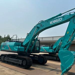Excavatrice sur chenilles Kobelco 350LC-8 d'occasion, économique, pour les projets d'aménagement paysager urbain, excavatrice Kobelco 350 - Product Image 4
