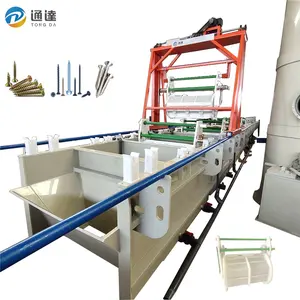 manufacturer of anodized machined parts metal electroplating machinery galvanization line for brass
