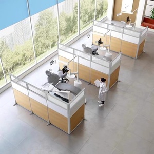High Quality Melamine Easy Assembly Hospital Room Divider Office Foldable Movable <strong>Partition</strong> <strong>Wall</strong> - Product Image 1