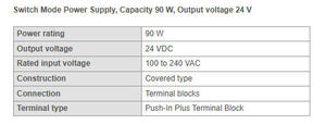 POWER SUPPLY SWITCH S8VK-X09024A-EIP,-,1PC/BOX OM RON and Authentic S8VK-X09024A-EIP, PD 20W <b>Adapter</b> <b>Usb</b> Type <b>C</b> Type-<b>c</b> Fast Char - Product Image 2