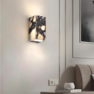 โคมไฟติดผนังไนท์ซอง หัวงตงสโตน LED 220V ไฟส่องสว่างทางเข้าห้องนอนห้องโถง - Product Image 2