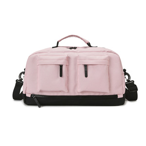 Sac de voyage pour linge sale avec logo personnalisé, 6 couleurs, en tissu Oxford, grande capacité, poche zippée, séparation sec/humide et compartiment à chaussures - Product Image 5