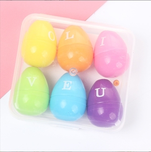 Dễ Thương Hình Dạng Trứng <span class=keywords><strong>Highlighter</strong></span> <span class=keywords><strong>Mini</strong></span> Nhỏ Gọn Đóng Hộp Đánh Dấu Màu <span class=keywords><strong>Highlighter</strong></span> Bộ Học Tập Văn Phòng Phẩm - Product Image 6
