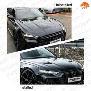 Accessoires de voiture en fibre de carbone sèche Mansori Msy Style, systèmes de carrosserie automobile, capot pour Audi <span class=keywords><strong>RS6</strong></span> C8 Type 5G 2019-2023 - Product Image 2