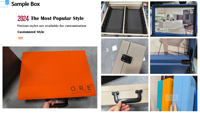 Offre Spéciale aluminium marbre échantillon présentoir tuile pierre quartz valise carton porte-échantillon acrylique échantillon cas avec roues