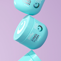 Conteneur vide personnalisé pour crème cosmétique 240 ml, emballage hermétique anti-fuite, pot en plastique pour crème hydratante pour le visage