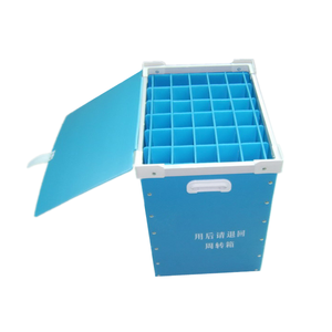 Cajas <span class=keywords><strong>de</strong></span> Almacenamiento <span class=keywords><strong>de</strong></span> Plástico Corrugado Impresas Personalizadas, Cajas <span class=keywords><strong>de</strong></span> Coroplast con Inserto para <span class=keywords><strong>Botellas</strong></span> y Artículos <span class=keywords><strong>de</strong></span> Vidrio - Product Image 6