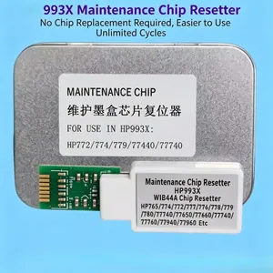 Réinitialiseur de puce pour réservoir d'<span class=keywords><strong>encre</strong></span> usagée (1 pièce) – Aucun retrait de puce requis – Outil d'entretien pour imprimantes HP 993X W1B44A série PageWide - Product Image 2