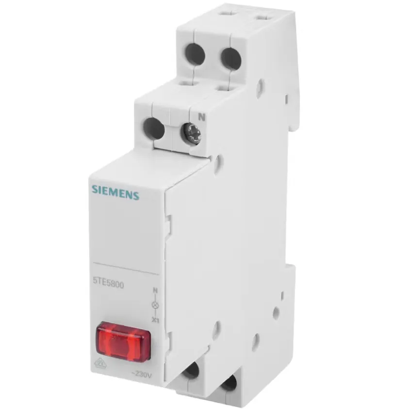 5TE6806-2CC Modular socket output port 2P+E 250V 16A 2.5MW for installation in the switchboard 5TE68062CC