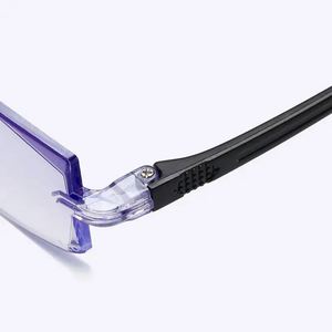 Gafas de Lectura Bifocales sin Montura con Corte de Diamante, Anti Luz Azul, Universales, para Presbicia, para Hombre y Mujer, Económicas, 2025 - Product Image 4