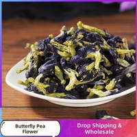 Vlindererwtenbloesempollen Blauwe Vlinder Bloem-Fruit Thee Vervanging Gefreeze-droogd Poeder Yunnan Zak Groothandel