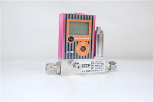 Anpassbarer digitaler thermischer Massen gas durchfluss messer LCD 300SLPM/100SLPM/50SLPM Druckluft/Sauerstoff Stickstoff Modbus Gewinde - Product Image 3