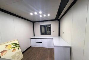 Casa Contenedor <span class=keywords><strong>Modular</strong></span> Moderna de 20 pies Personalizada, Expandible, con Techo de Panel Sándwich de Acero y Cobertizo - Product Image 5