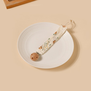 Chaîne de sucette pour bébé en coton biologique 100% réutilisable et lavable, sucette douce lavable, porte-sucette, clip pour sucette pour bébé - Product Image 6