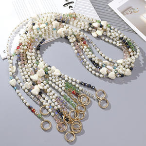 Perle universelle coque de <span class=keywords><strong>téléphone</strong></span> <span class=keywords><strong>bandoulière</strong></span> lanière perle <span class=keywords><strong>bandoulière</strong></span> <span class=keywords><strong>téléphone</strong></span> lanière <span class=keywords><strong>bijoux</strong></span> perlé <span class=keywords><strong>téléphone</strong></span> chaîne Bling mode - Product Image 5