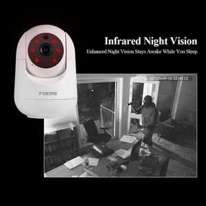 Caméra IP de sécurité Kerui 3MP de bonne qualité, caméra Tuya, babyphone, caméra sans fil intérieure à 360 degrés, caméra réseau Wifi sans fil - Product Image 4