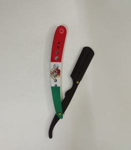 Navaja de Afeitar Profesional Obexa OBR-9655 con Diseño de la Bandera de México, de Acero Inoxidable, de Una Sola Hoja para Afeitar la Cara - Product Image 4